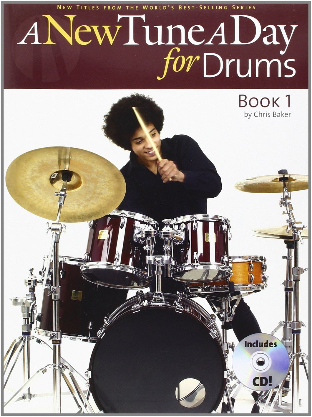 A New Tune a Day for Drums (Book with CD)