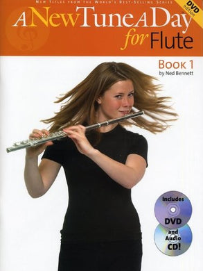 A New Tune A Day for Flute Book 1 W/CD & DVD