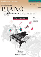 Load image into Gallery viewer, Accelerated Piano Adventures® Christmas Book 1