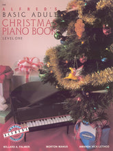 Load image into Gallery viewer, Alfred&#39;s Basic Adult Piano Course: Christmas Piano Book 1