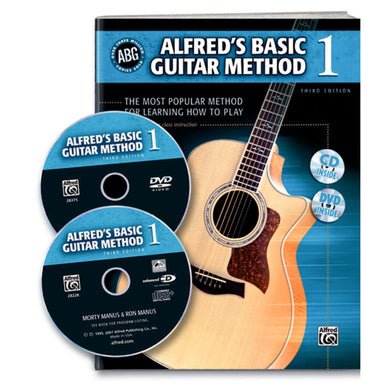 Alfred's Basic Guitar Method 1 (Third Edition) W/DVD