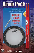Load image into Gallery viewer, Alfred&#39;s Begining Drum Pack