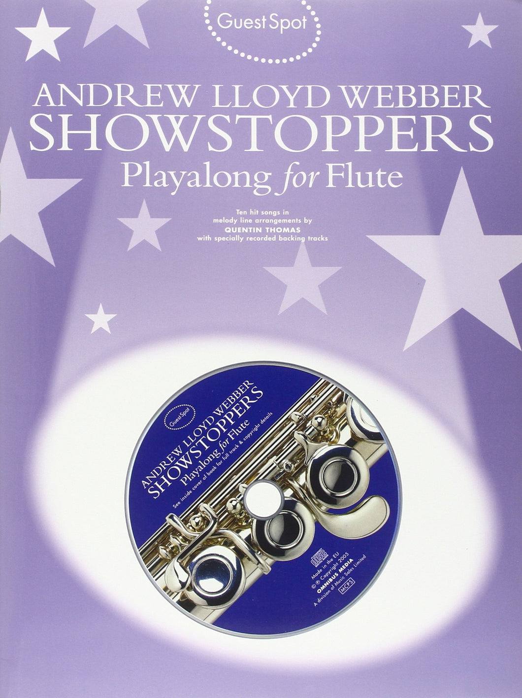 GuestSpot Andrew Lloyd Webber Showstoppers Playalong for Flute