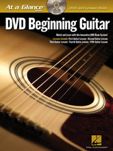 Load image into Gallery viewer, (At a Glance) BEGINNING GUITAR DVD/Book Pack