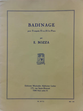 Eugene Bozza: Badinage pour Trompette et Piano