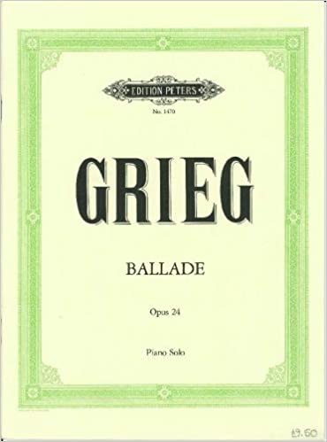 Edvard Grieg: Ballade in G minor Op. 24