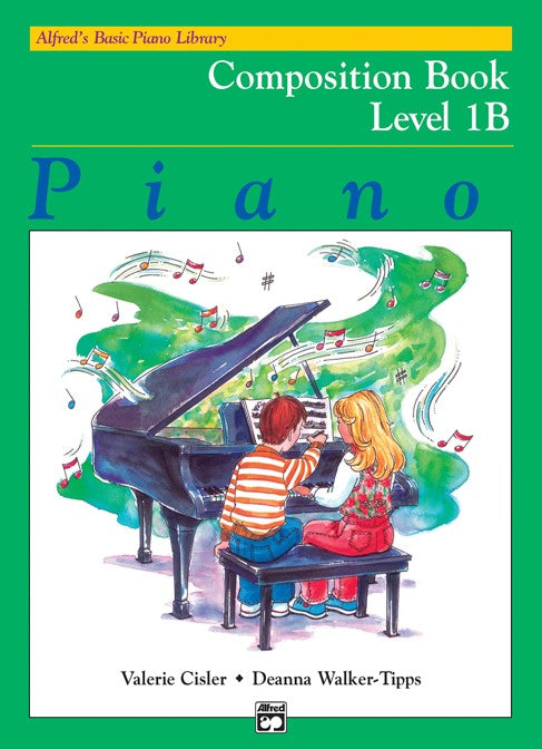 Alfred's Basic Piano Library: Composition Book 1B