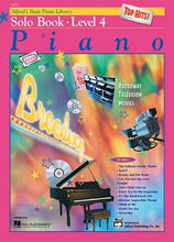 Load image into Gallery viewer, Alfred&#39;s Basic Piano Library: Top Hits! Solo Book 4