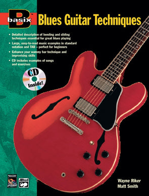 Basix®: Blues Guitar Techniques With CD