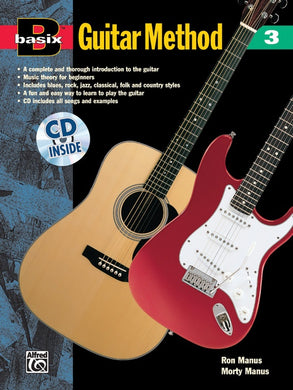 Basix®: Guitar Method 3 With CD