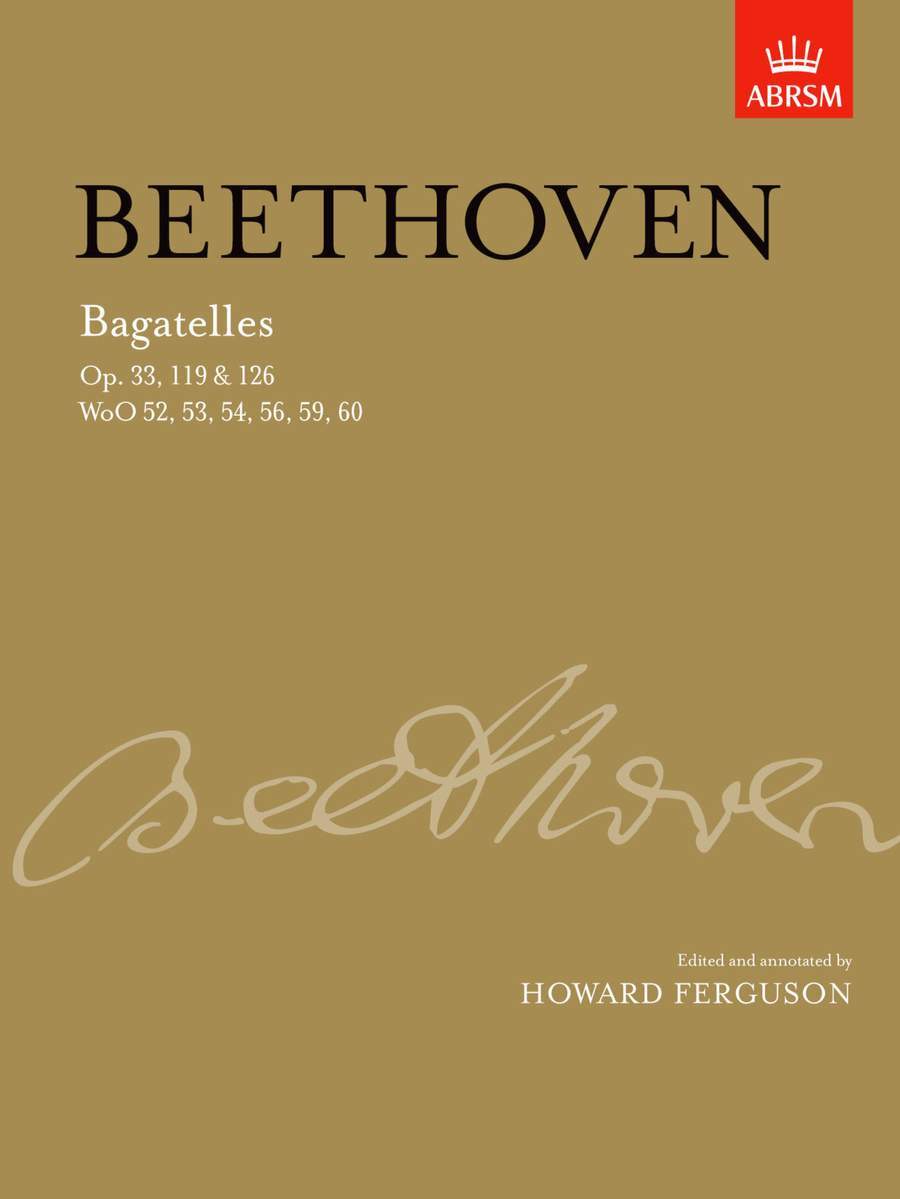 Beethoven - Bagatelles, complete