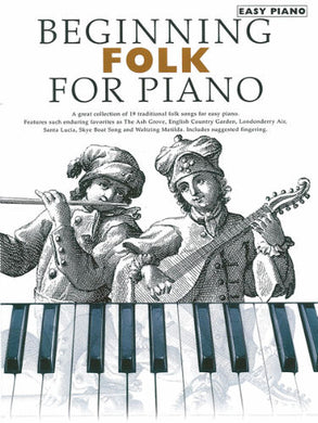 Beginning Folk for Piano