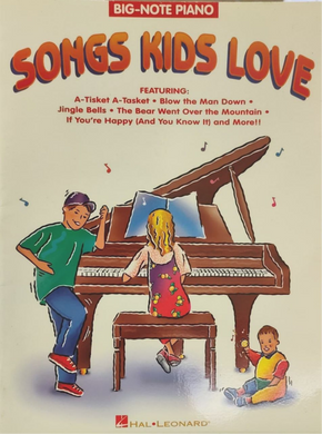 (Big Note) Piano Songs Kids Love