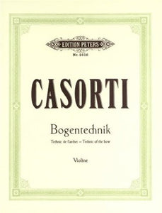 Alessandro Casorti: Bowing Technique Op. 50