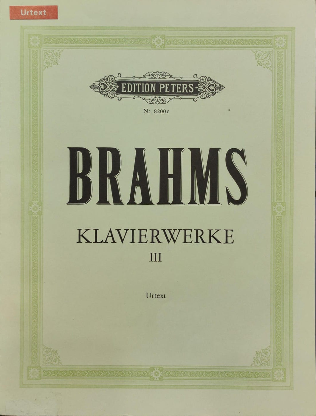 Johannes Brahms: Piano Works, Vol. 3