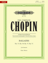 Load image into Gallery viewer, Chopin Ballades for Piano