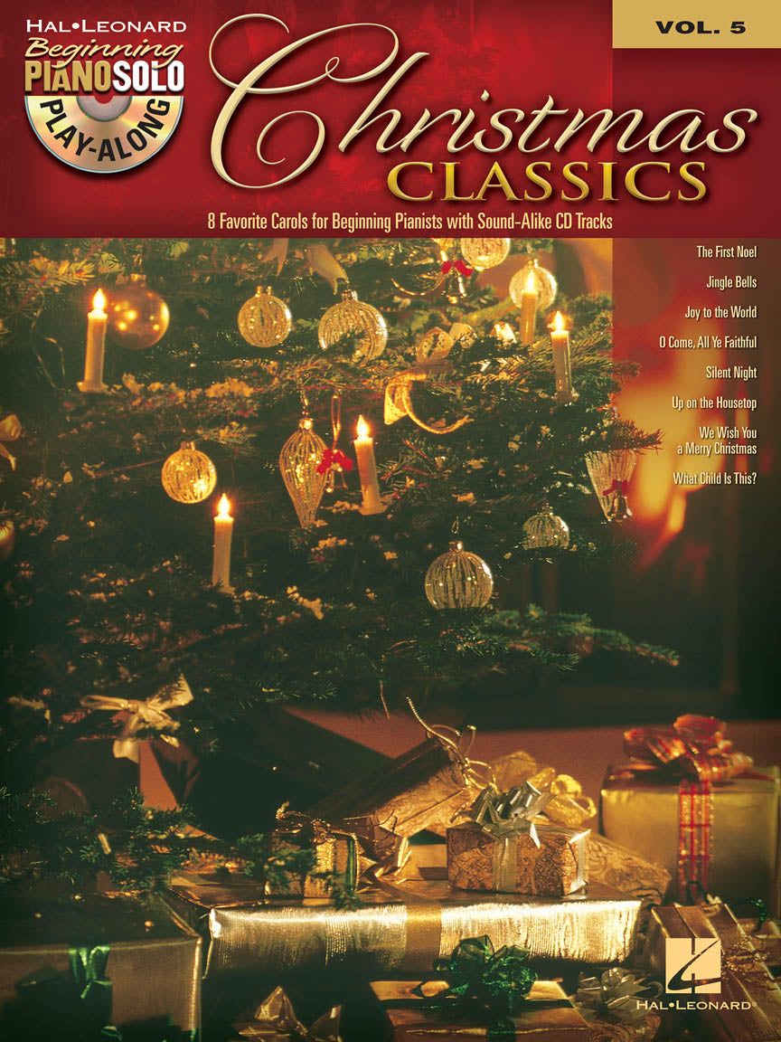 (Beginning Piano Solo Play-Along) CHRISTMAS CLASSICS Volume 5