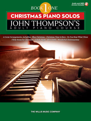 CHRISTMAS PIANO SOLOS John Thompson's Adult Piano Course (Book 1)