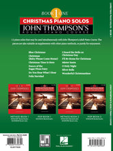 Load image into Gallery viewer, CHRISTMAS PIANO SOLOS John Thompson&#39;s Adult Piano Course (Book 1)