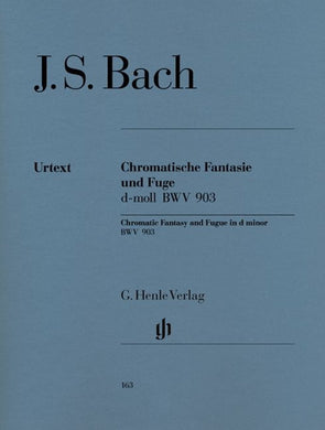 JOHANN SEBASTIAN BACH: Chromatic Fantasy and Fugue d minor BWV 903 and 903a