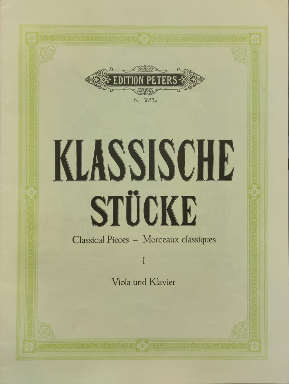 Klassische Stucke: Classical Pieces Vol. 1