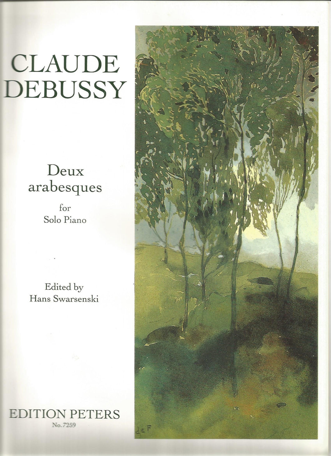 Debussy 2 Arabesques for Piano