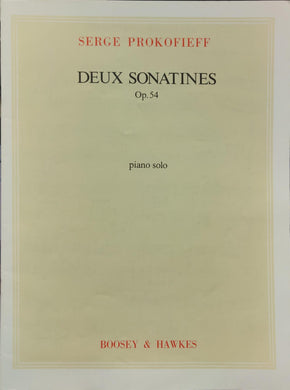 Serge Prokofiev: Deux Sonatas Op. 54