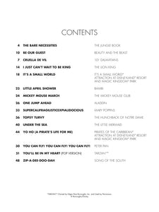 DISNEY SONGS FOR RAGTIME PIANO