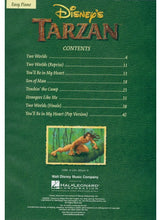 Load image into Gallery viewer, (Easy Piano) TARZAN