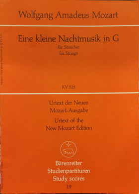 Mozart, Wolfgang Amadeus: Eine kleine Nachtmusik for Strings in G major K. 525