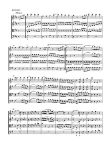 Mozart, Wolfgang Amadeus: Eine kleine Nachtmusik for Strings in G major K. 525
