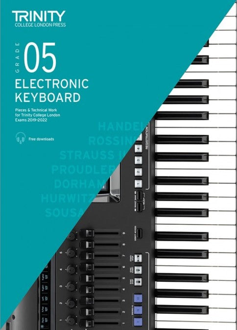 Electronic Keyboard Exam Pieces & Technical Work From 2019: Grade 5