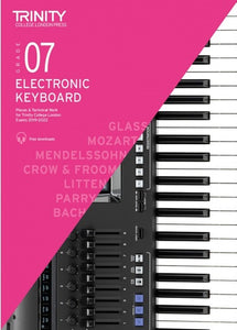 Electronic Keyboard Exam Pieces & Technical Work From 2019: Grade 7