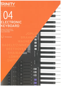 Electronic Keyboard Exam Pieces & Technical Work From 2019: Grade 4