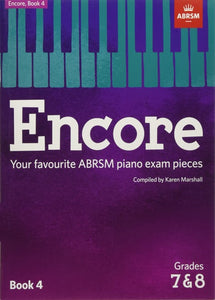 Encore: Book 4, Grades 7 & 8 (Piano)
