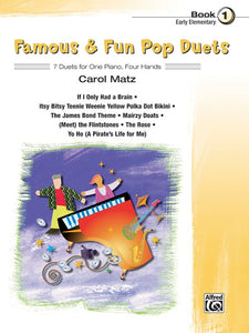 Famous & Fun Pop Duets, Book 1