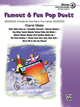 Load image into Gallery viewer, Famous &amp; Fun Pop Duets, Book 4