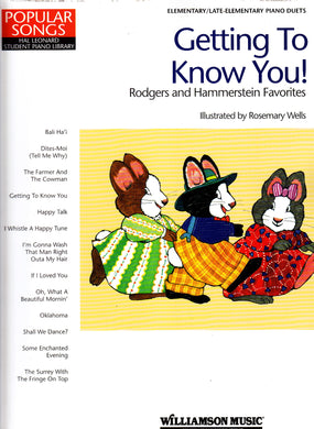 Getting to Know You!