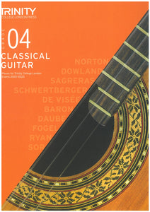 Classical Guitar Exam Pieces From 2020: Grade 4