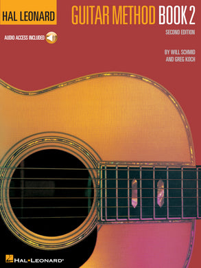 HAL LEONARD GUITAR METHOD BOOK 2  W/Audio
