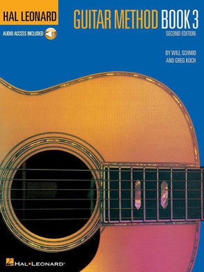 HAL LEONARD GUITAR METHOD BOOK 3 W/Audio