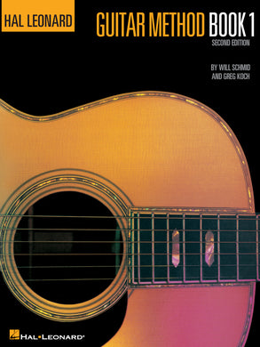 HAL LEONARD GUITAR METHOD BOOK 1 Book Only