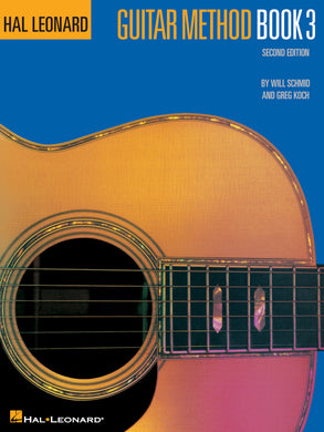 HAL LEONARD GUITAR METHOD BOOK 3 Book Only