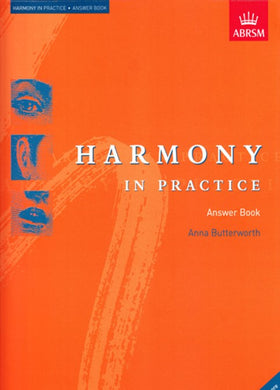 Harmony In Practice Answer Book by Anna Butterworth