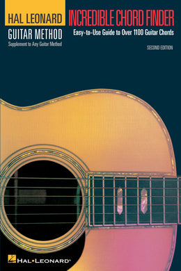 INCREDIBLE CHORD FINDER – 6″ X 9″ EDITION