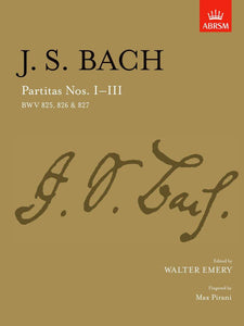 J.S. Bach - Partitas I-III