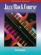 Load image into Gallery viewer, Alfred&#39;s Basic Jazz/Rock Course: Lesson Book, Level 2