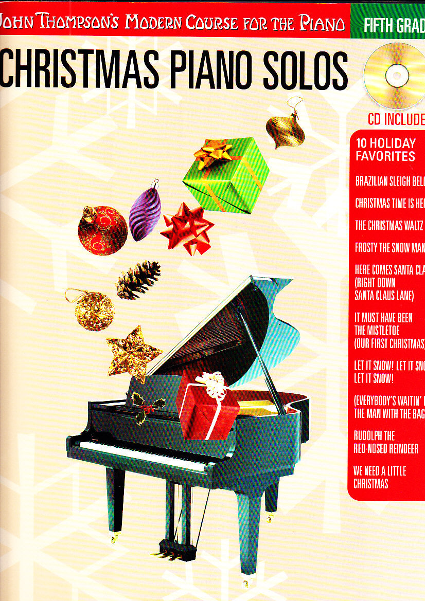 CHRISTMAS PIANO SOLOS – FIFTH GRADE