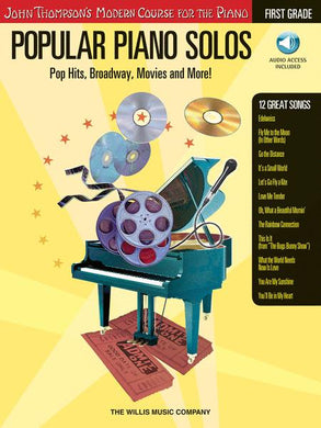 POPULAR PIANO SOLOS – GRADE 1 – BOOK/ONLINE AUDIO
