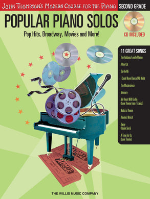POPULAR PIANO SOLOS – GRADE 2 – BOOK/CD